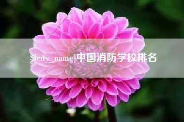 三河中国消防学校排名
