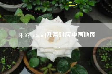 三河九宫对应中国地图