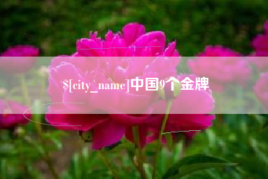 三河中国9个金牌