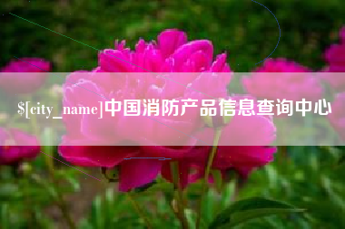三河中国消防产品信息查询中心