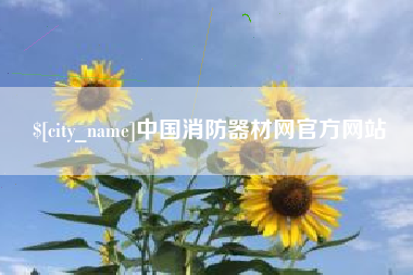 三河中国消防器材网官方网站