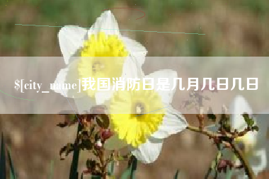 三河我国消防日是几月几日几日