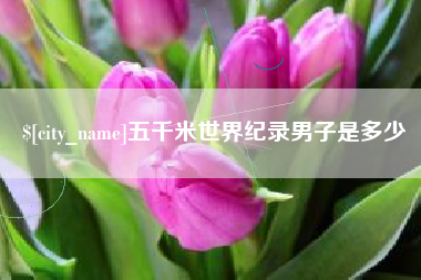 三河五千米世界纪录男子是多少