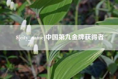 三河中国第九金牌获得者