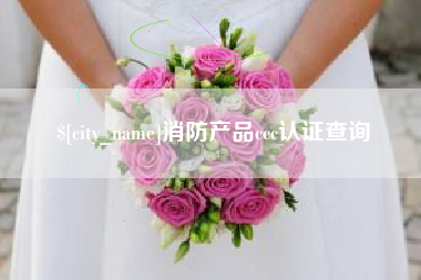 三河消防产品ccc认证查询