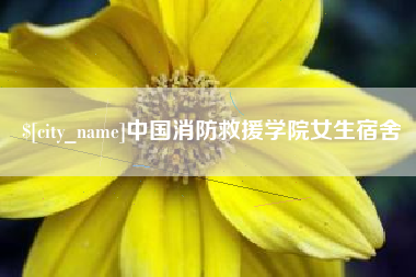 三河中国消防救援学院女生宿舍